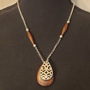 Brighton Real Wood Pendant
